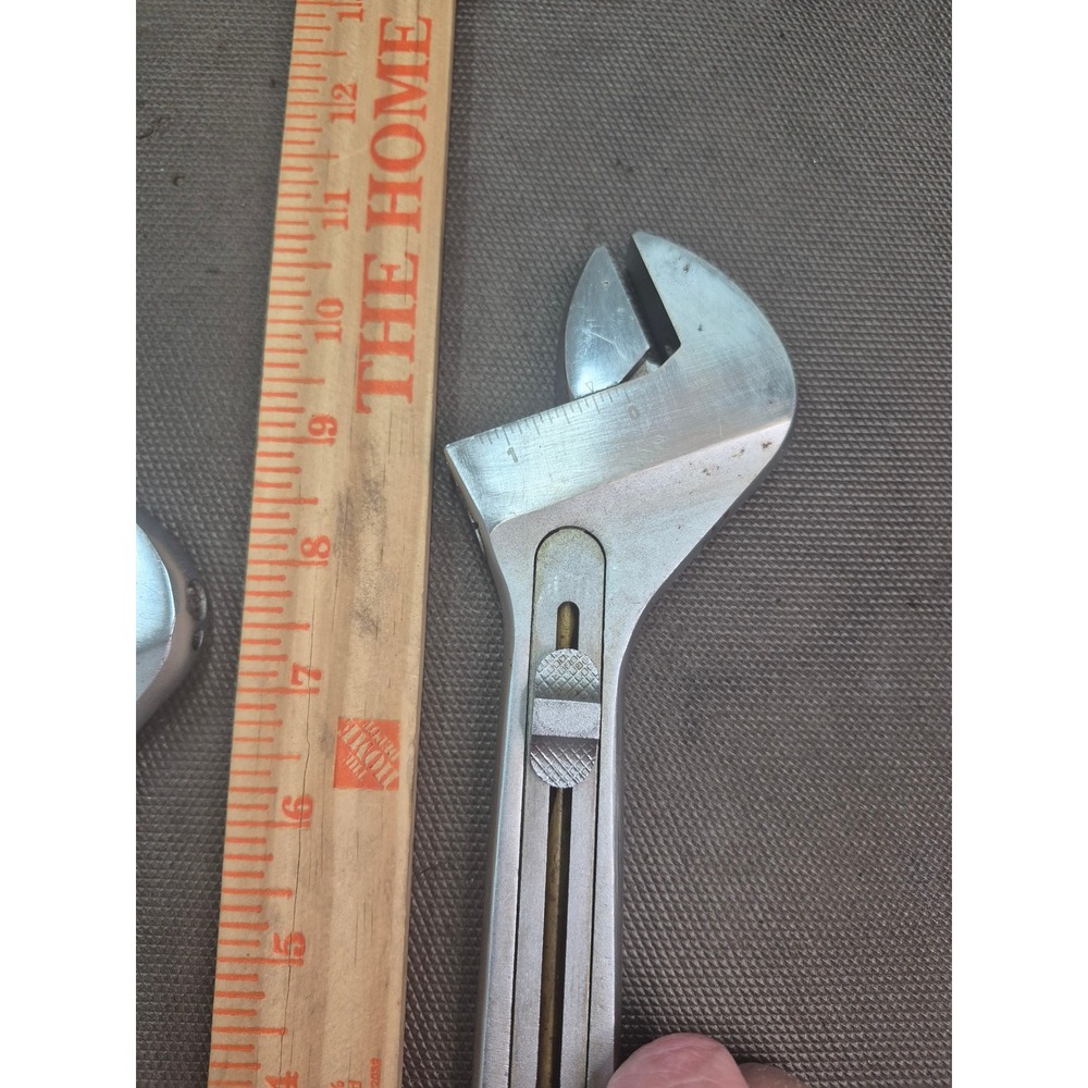 Crescent Rapidslide Adjustable Wrench 10 inch & 8 inch Mechanics Tool Lot of 2 - Picture 5 of 9